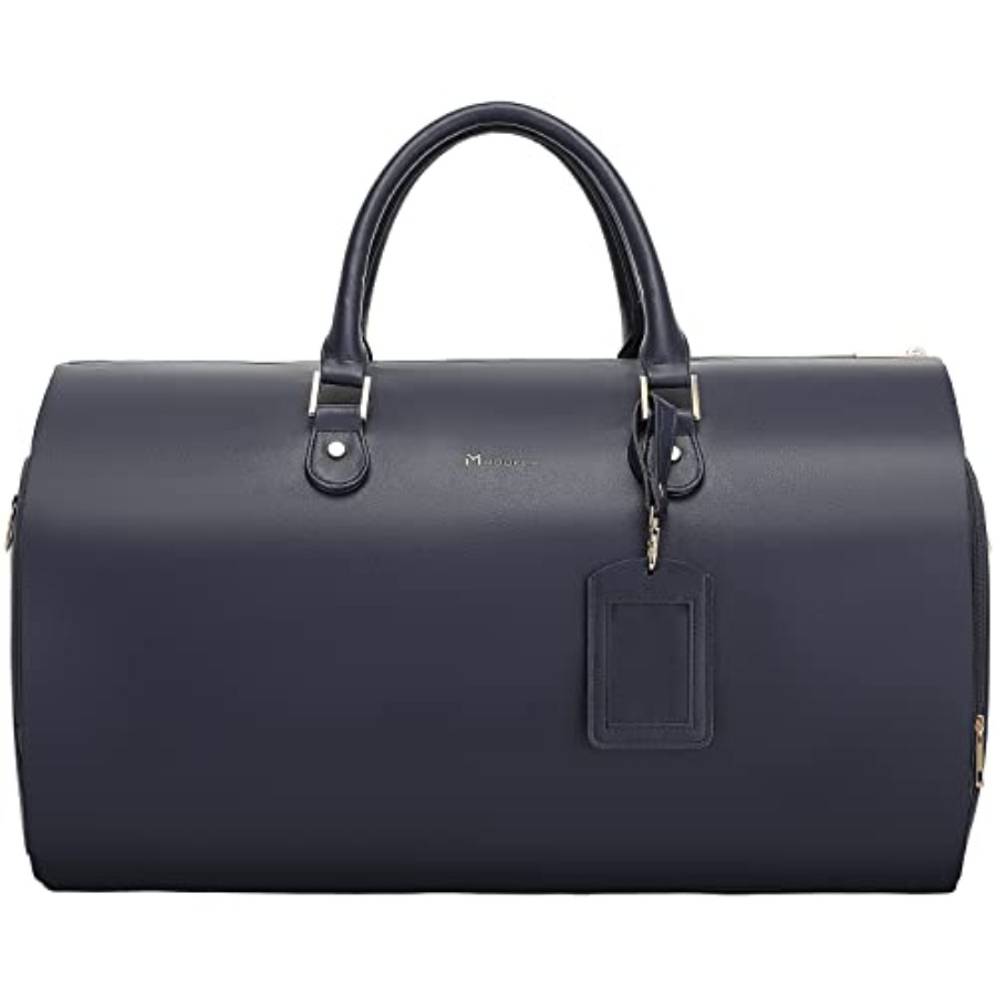 Women'S Bags - Women Convertible Leather Garment Bag with