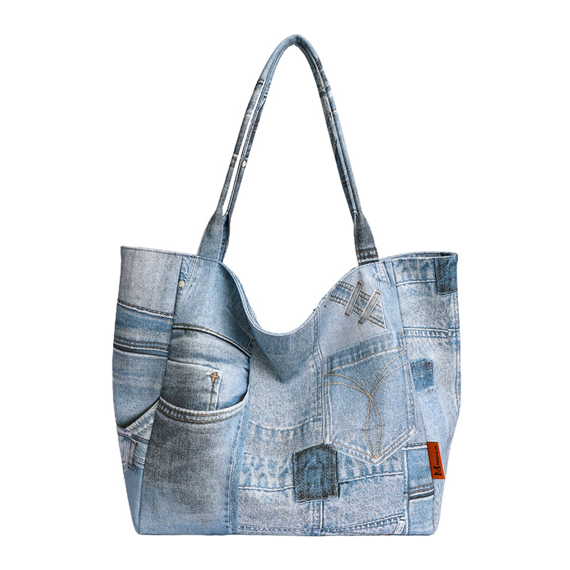 Women Bags Aldo - Denim Women Handbags Fashion patchwork Ladies