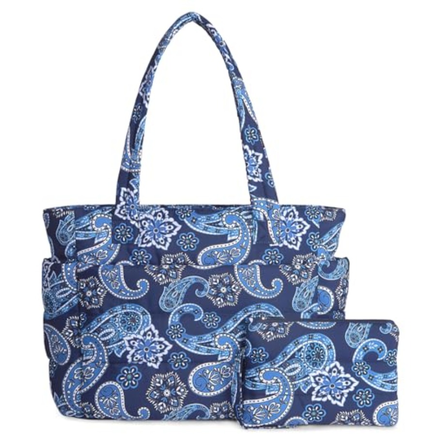 Women'S Bags - TOPDesign Puffer Tote Bag for Women,