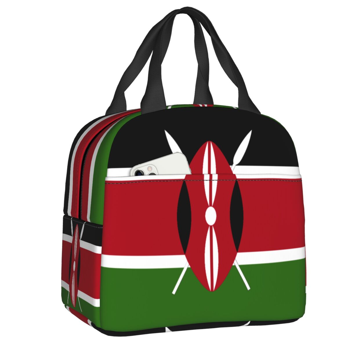 Custom Kenya Flag Thermal Insu – Women Bags Kenya recenzja i cena