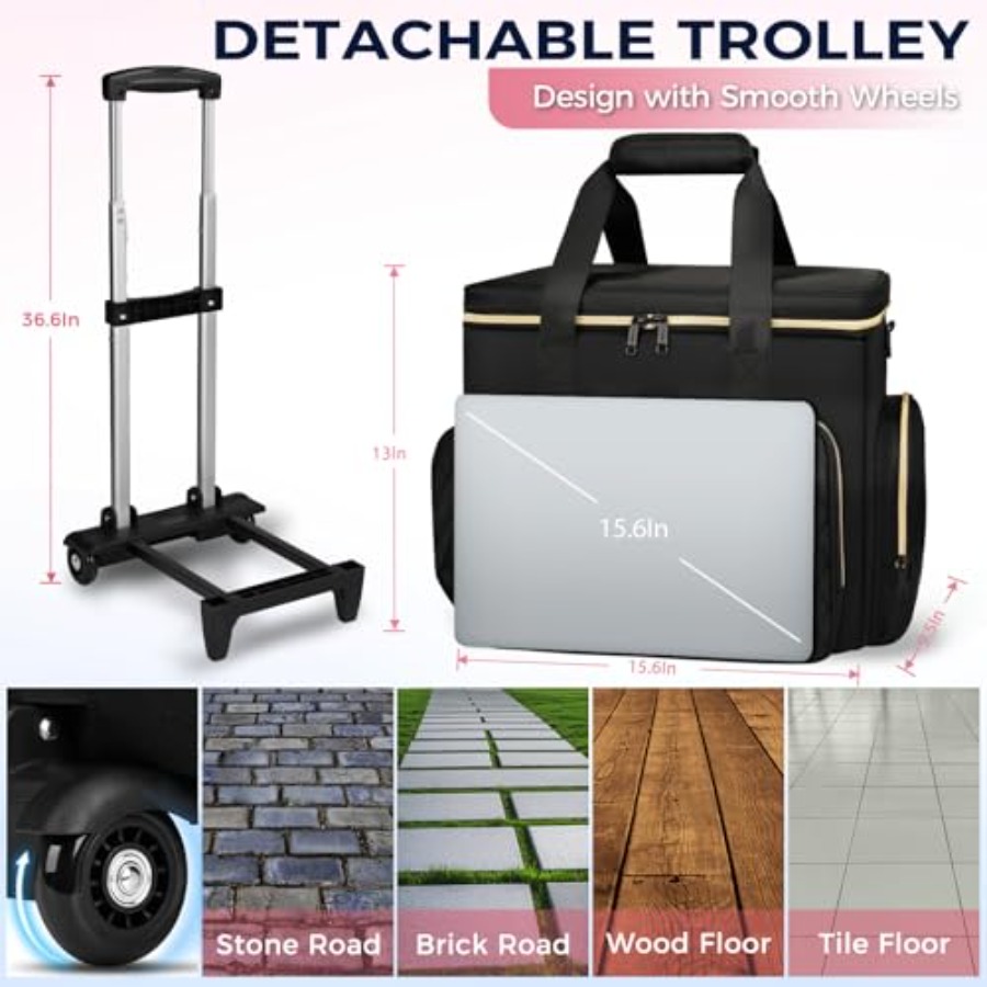 Rolling Teacher Bag, Multifunc – Women'S Bags recenzja i cena