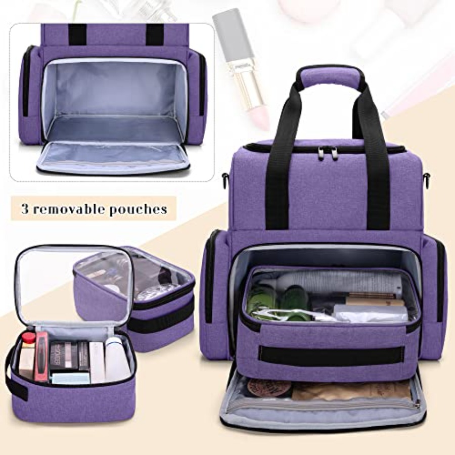 2 Layers Large Travel Makeup B – Women'S Bags recenzja i cena