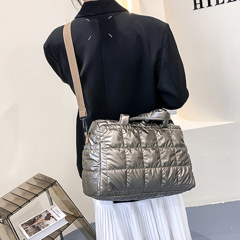 Space Pad Cotton Shoulder Bag  – Women Bags Aldo recenzja i cena