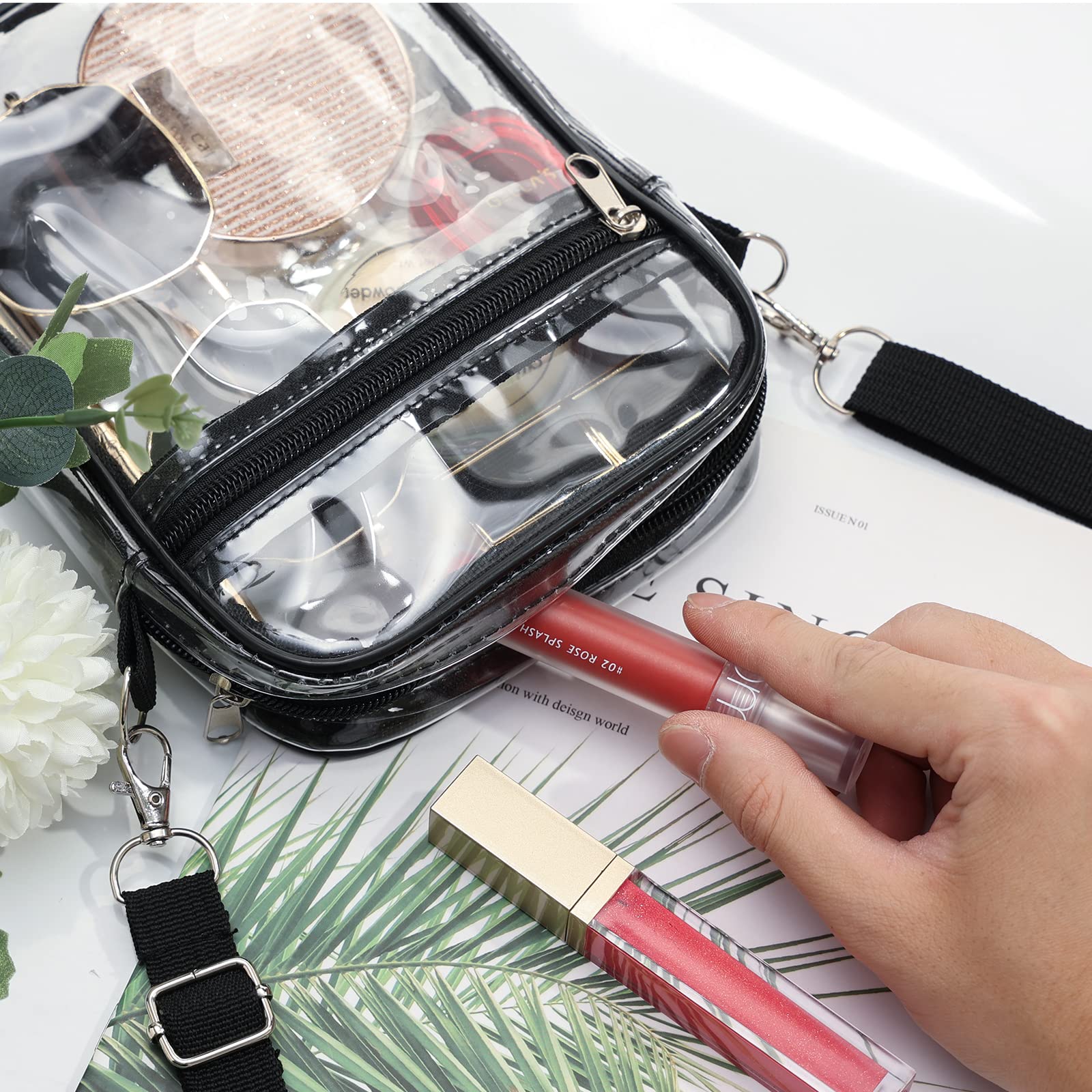 Women Clear Shoulder Bag PVC C – Women Bags Polene recenzja i cena