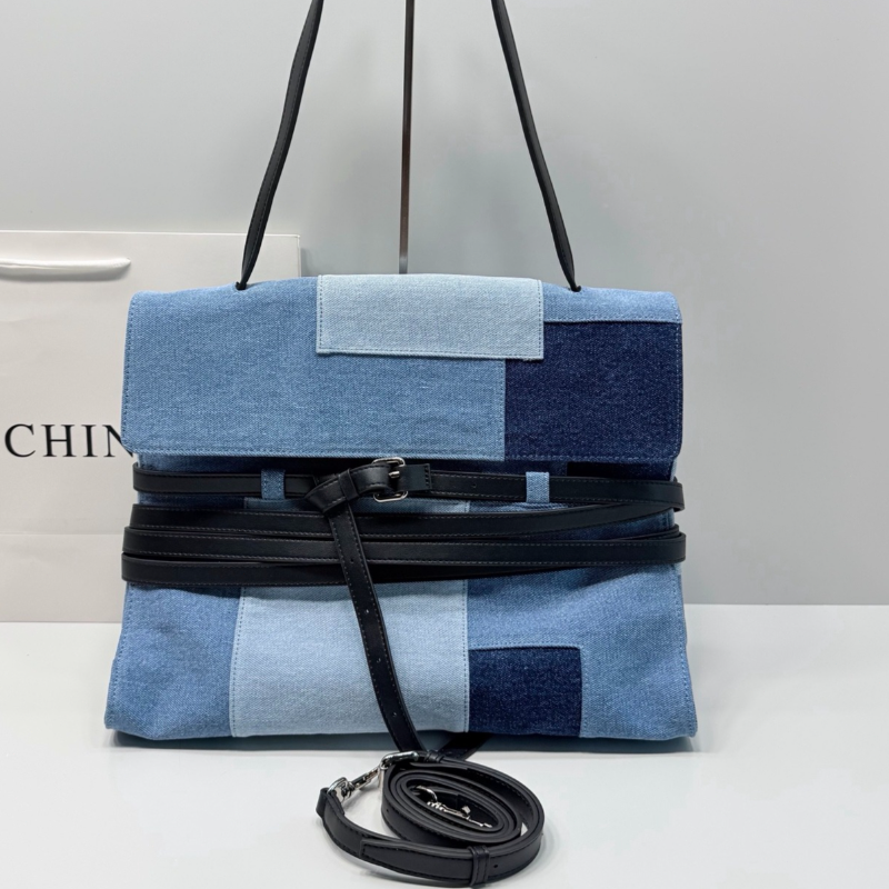 Color Block Denim Handbag Cros – Women'S Crossbody Bags recenzja i cena
