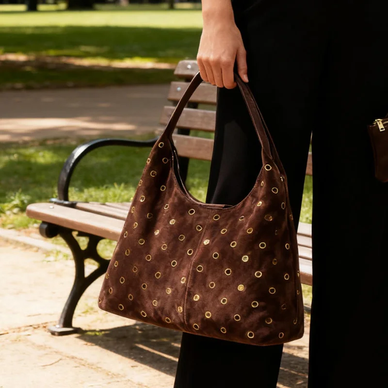 Suede Metal Studded Tote Bag w – Women Bags Aldo recenzja i cena