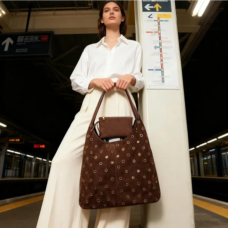 Suede Metal Studded Tote Bag w – Women Bags Aldo recenzja i cena