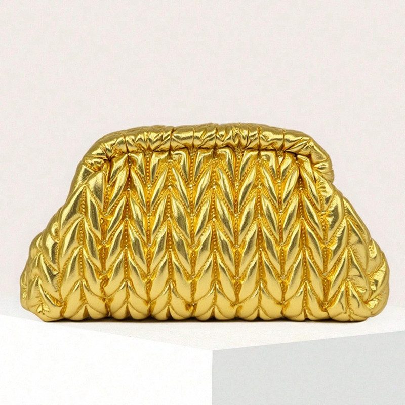 2026 Luxury Handwoven Gold Rop – Women Bags Gold recenzja i cena