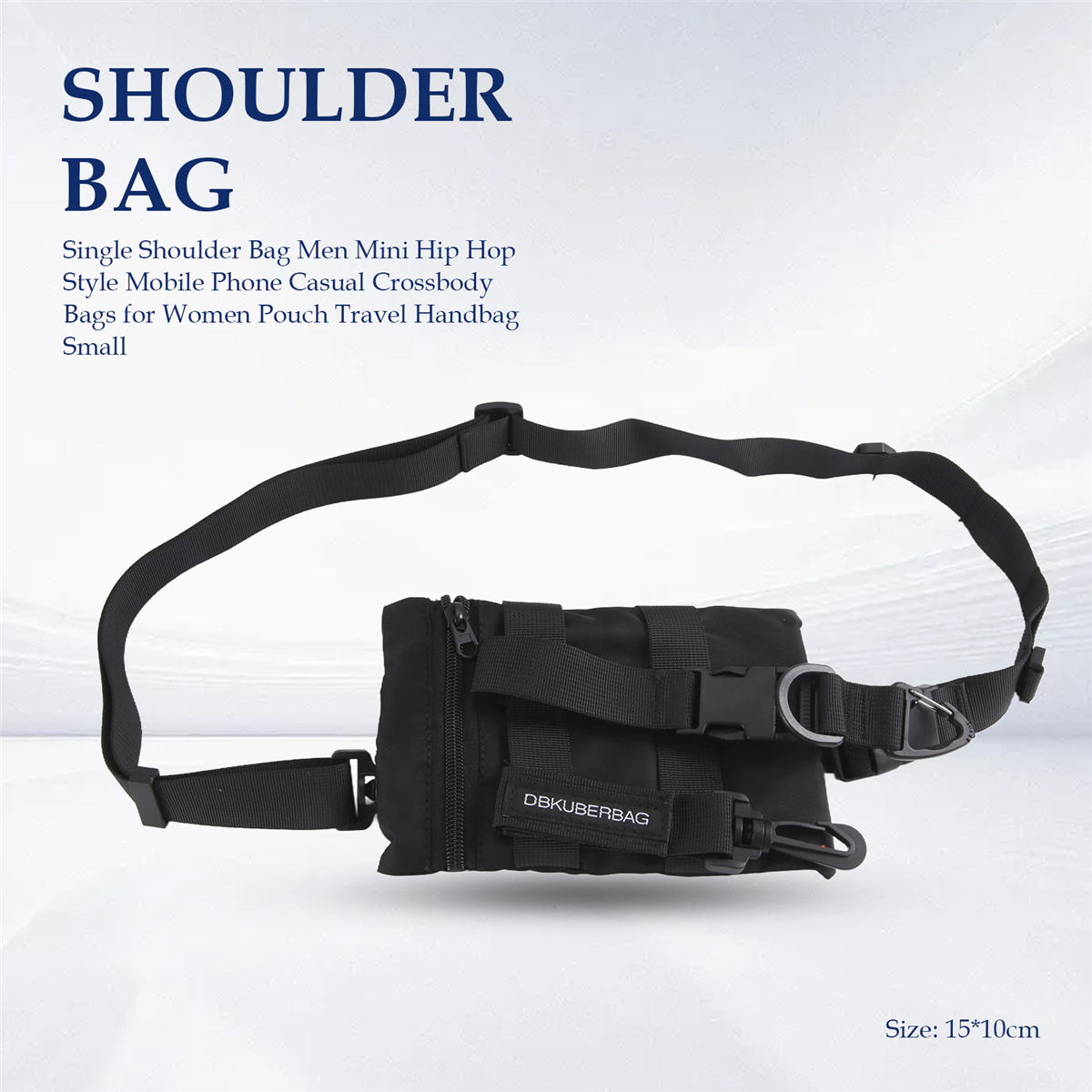 ABQR Single Shoulder Bag Men M – Women'S Crossbody Bags recenzja i cena