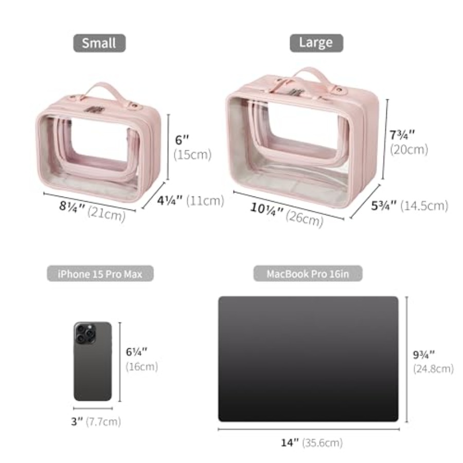 TSA Approved Toiletry Bag, Cle – Women'S Bags recenzja i cena