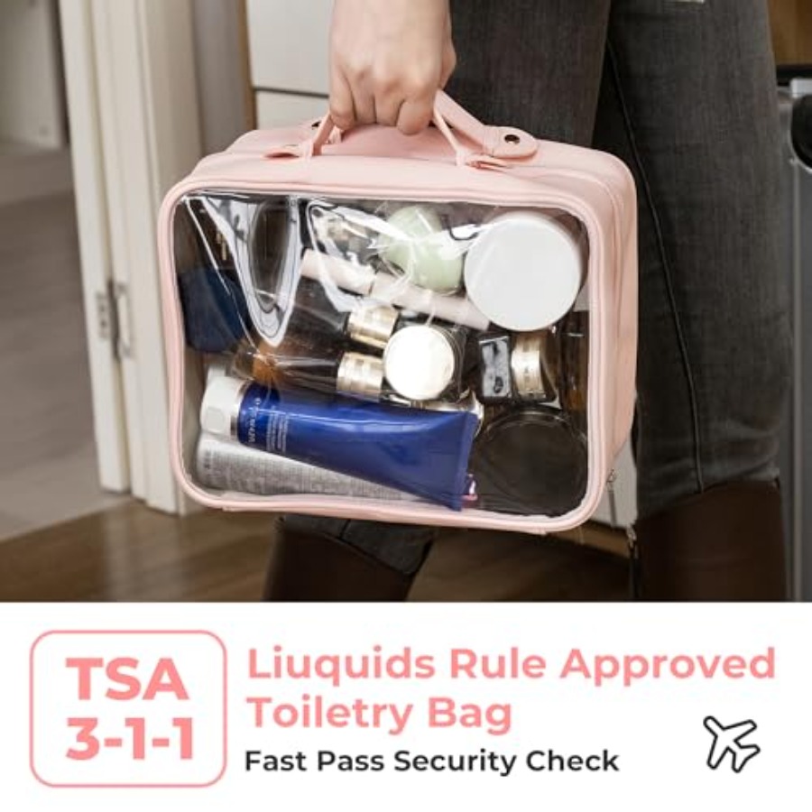 TSA Approved Toiletry Bag, Cle – Women'S Bags recenzja i cena