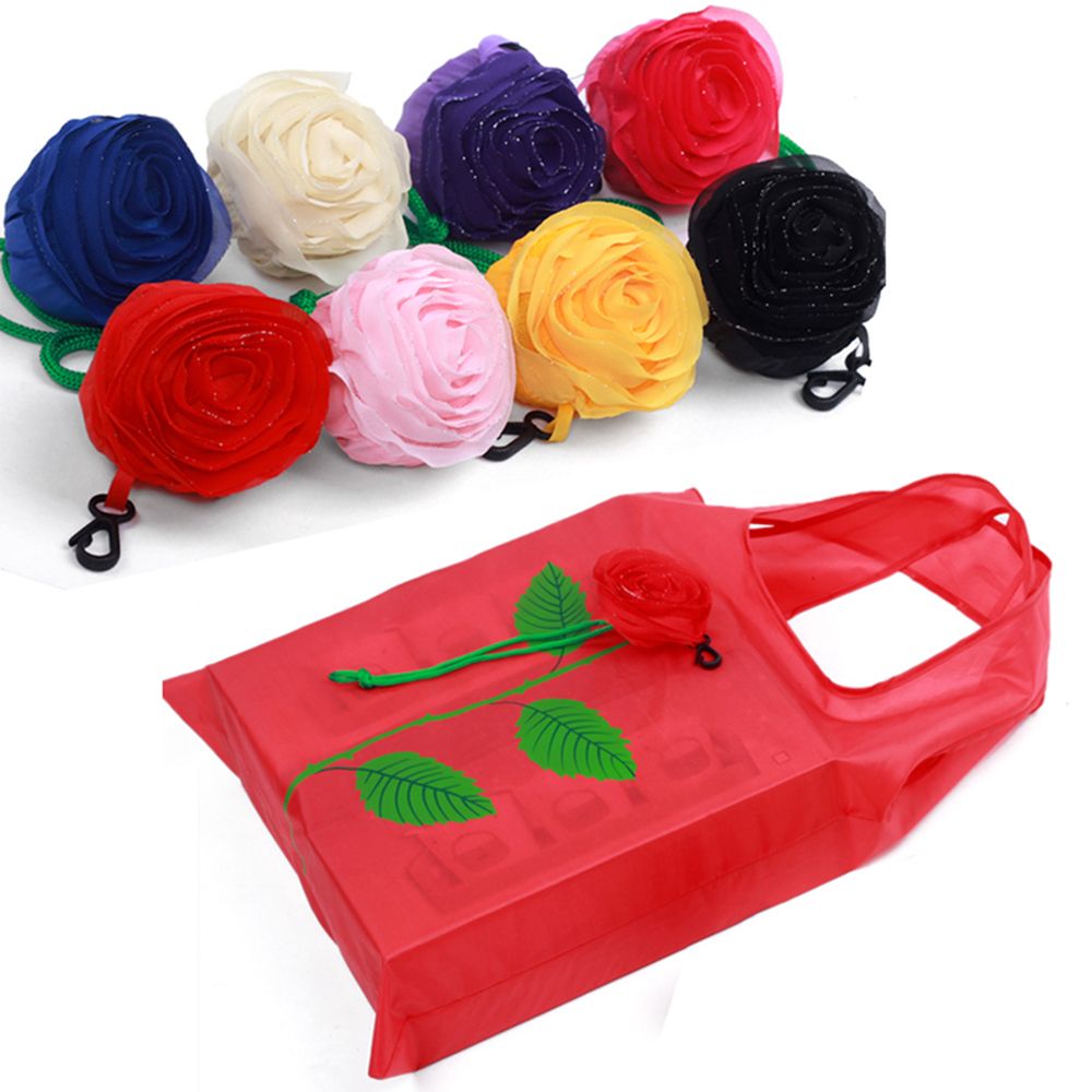 Rose Flower Shopping Bags Port – Women Bags Outlet recenzja i cena