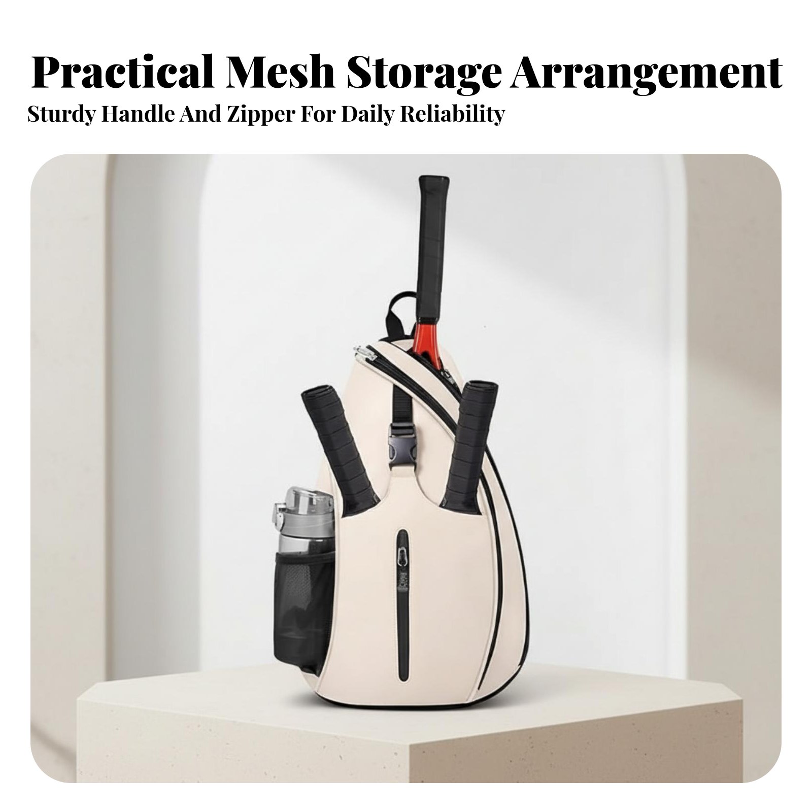 Pickleball Backpack Sturdy Bad – Women'S Crossbody Bags recenzja i cena