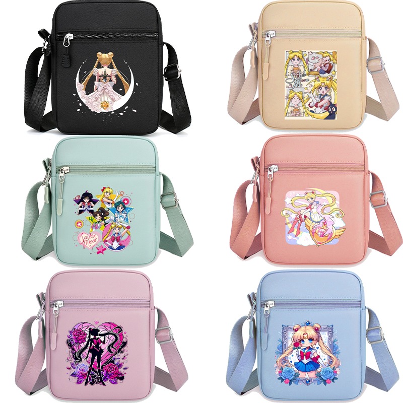 Sailor Moon Shoulder Bag Unise – Women'S Crossbody Bags recenzja i cena