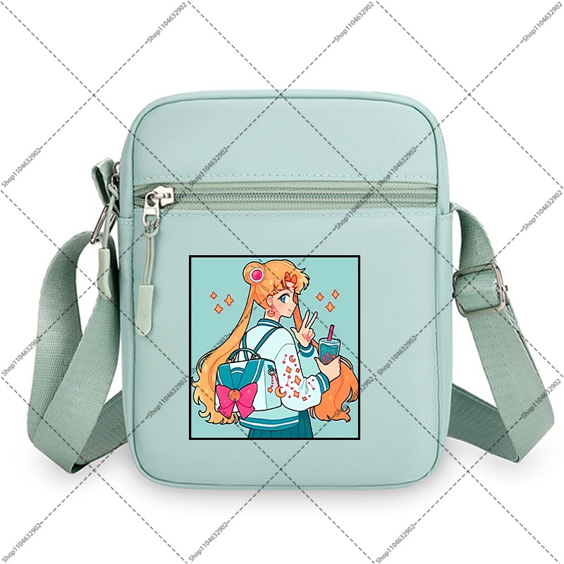 Sailor Moon Shoulder Bag Unise – Women'S Crossbody Bags recenzja i cena