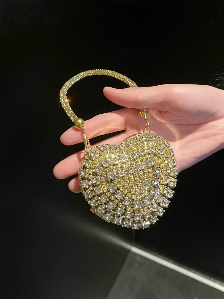 Luxury Small Bling Heart Shape – Women Bags Luxury recenzja i cena
