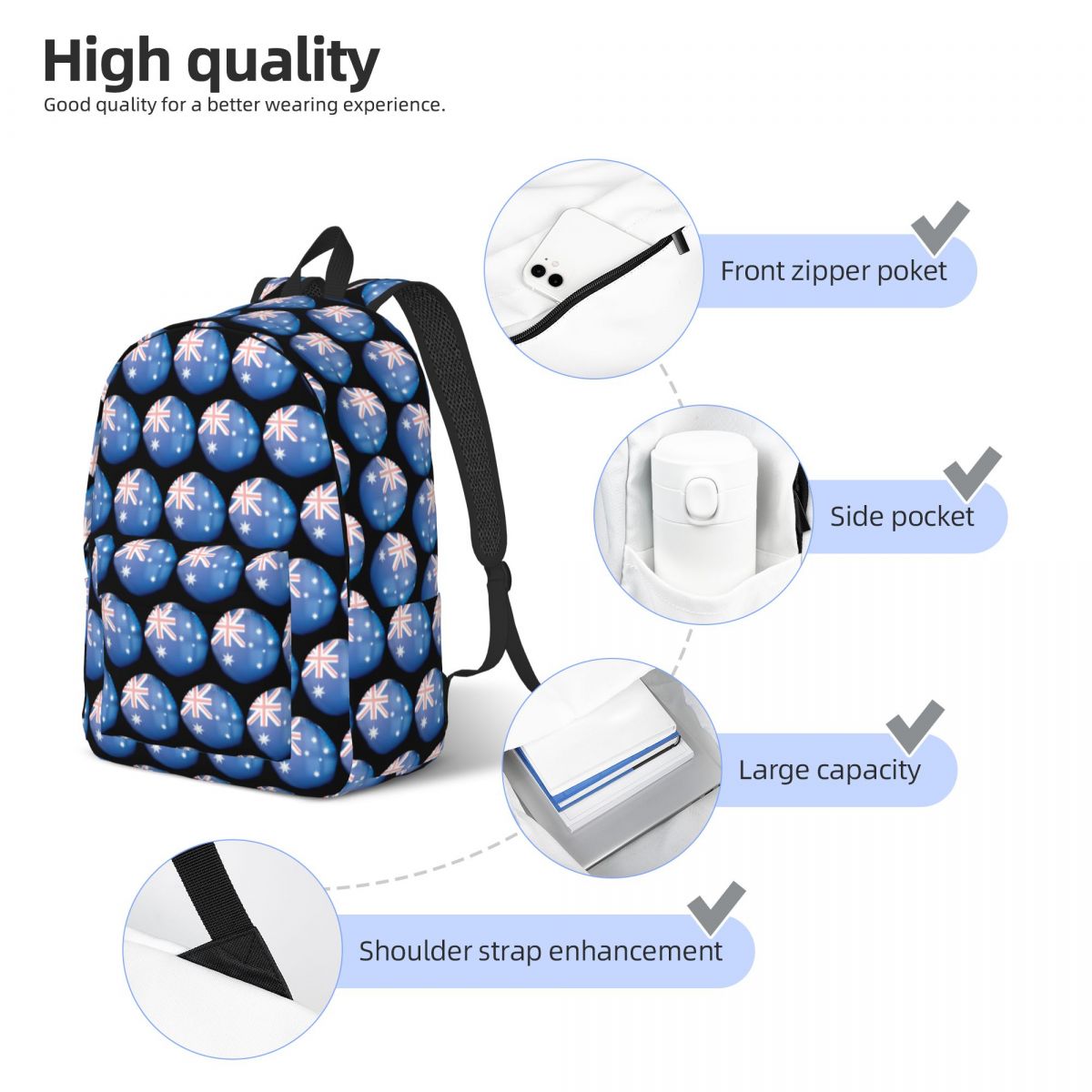 Australia Flag Crystal Ball Ba – Women Bags In Australia recenzja i cena