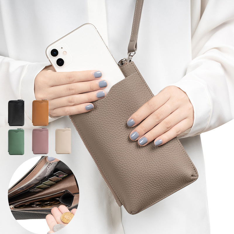 Fashion Genuine Leather Phone  – Women Bags Luxury recenzja i cena