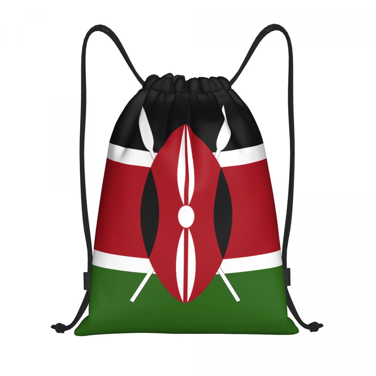 Custom Kenya Flag Drawstring B – Women Bags Kenya recenzja i cena