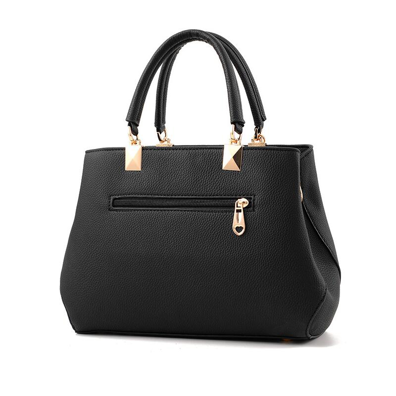 Women's PU Leather Handbag wit – Women Bags Outlet recenzja i cena