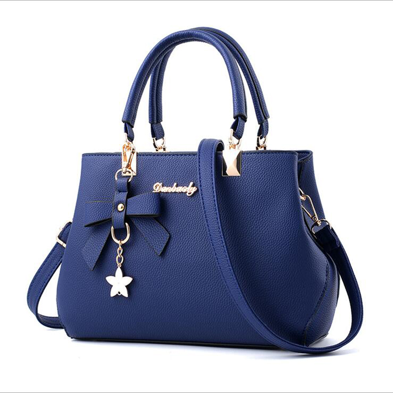 Women's PU Leather Handbag wit – Women Bags Outlet recenzja i cena