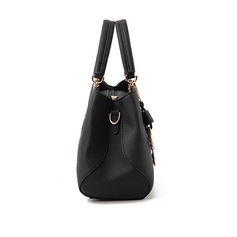 Women's PU Leather Handbag wit – Women Bags Outlet recenzja i cena