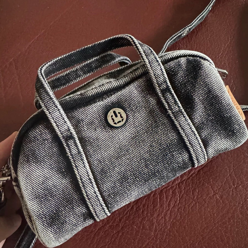 Korean Casual Mini Denim Box B – Women Bags Luxury recenzja i cena