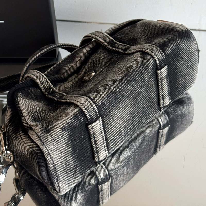 Korean Casual Mini Denim Box B – Women Bags Luxury recenzja i cena
