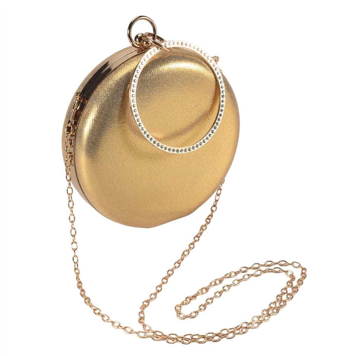 ABQR Round Shaped Women Evenin – Women Bags Gold recenzja i cena
