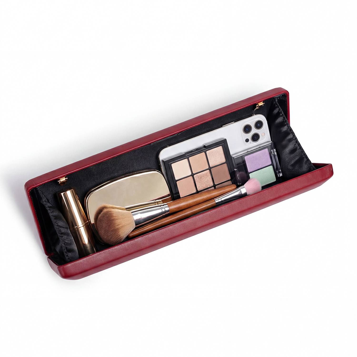 Elegant Red Evening Bag Minima – Women Bags Gold recenzja i cena