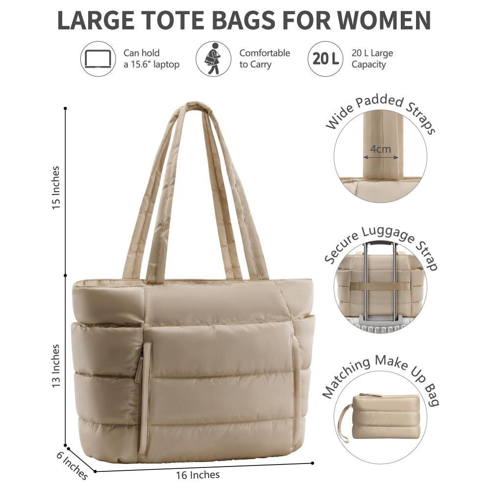Large Capacity Puffer Tote Bag – Women Bags Aldo recenzja i cena