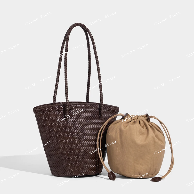 weave drawstring bucket undera – Women Bags Luxury recenzja i cena