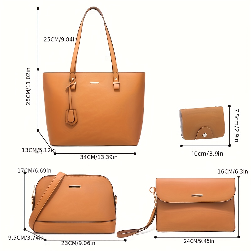 4pcs Fashion Women's Bag Sets  – Women'S Crossbody Bags recenzja i cena