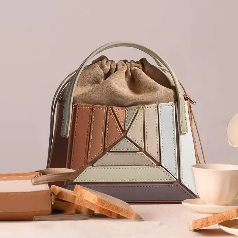 Luxury Colorful Vivid Stripped – Women Bags Polene recenzja i cena