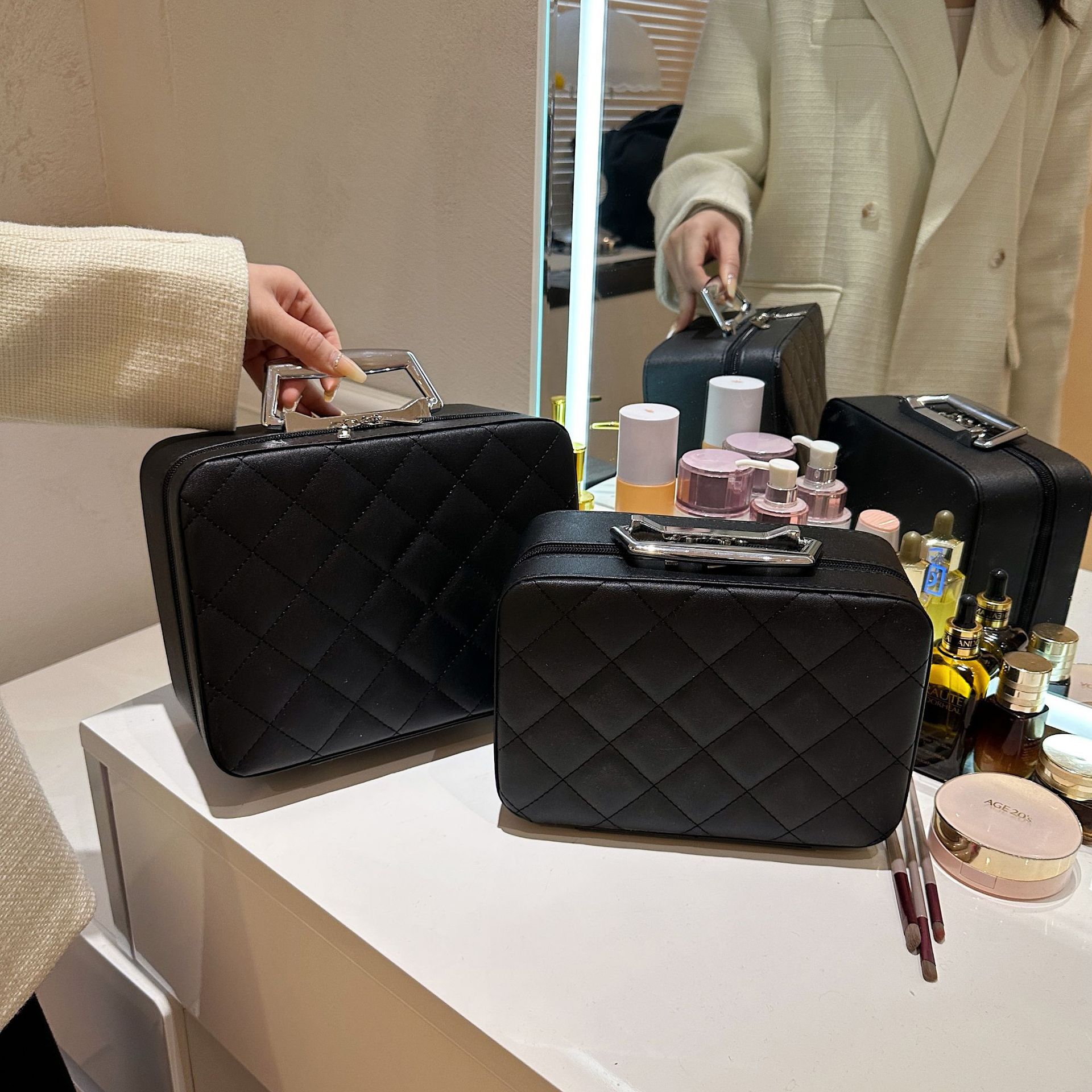 Leather Argyle Portable Women  – Women Bags Outlet recenzja i cena