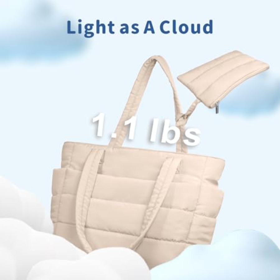 TOPDesign Puffer Tote Bag for  – Women'S Bags recenzja i cena